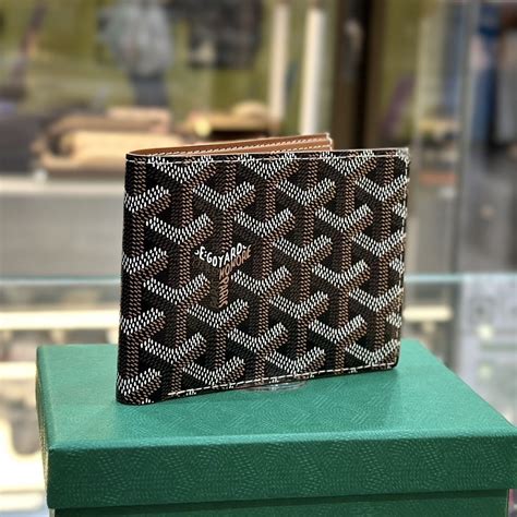 goyard brown wallet|Goyard wallet price 2023.